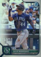 2022 Bowman Chrome #48 Julio Rodriguez Refractor Baseball Card