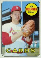 1969 Topps #522 Joe Hoerner Baseball Card