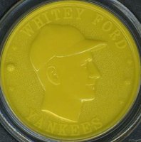 1960 Armour Coins # Whitey Ford Baseball Card