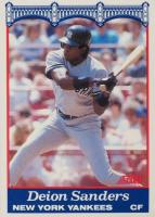 1989 Score Yankees #22 Deion Sanders Baseball Card