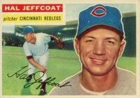 1956 Topps #289 Hal Jeffcoat Baseball Card