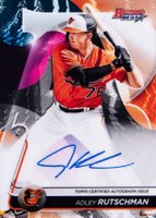 2020 Bowman's Best Best of 2020 Autographs #B20ADR Adley Rutschman Baseball Card