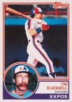 1983 Topps #57 Tim Blackwell Baseball Card