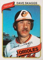 1980 Topps #211 Dave Skaggs Baseball Card