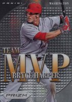 2012 Panini Prizm Team MVP #MVP30 Bryce Harper Baseball Card