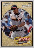 2008 Upper Deck Baseball Heroes #6 Chipper Jones Baseball Card