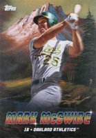 2023 Topps X Bob Ross the Joy of Baseball Peaks of Power #PK1 Mark McGwire Baseball Card