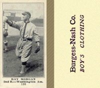 1916 Burgess-Nash Co. #126 Ray Morgan Baseball Card