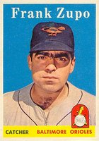 1958 Topps #229 Frank Zupo Baseball Card