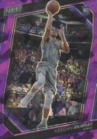 2023 Panini National VIP Gold Rookies #RC15 Keegan Murray Purple Sparkle Basketball Card