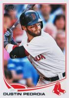 2013 Topps #15 Dustin Pedroia Baseball Card