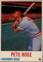 1978 Hostess #128 Pete Rose Hand Cut Baseball Card