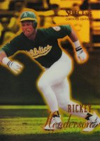 1995 Select Certified #41 Rickey Henderson Mirror Gold Baseball Card