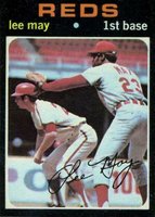 1971 Topps #40 Lee May Baseball Card