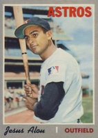 1970 Topps #248 Jesus Alou Baseball Card