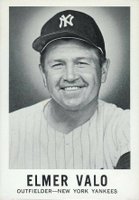 1960 Leaf #107 Elmer Valo Baseball Card