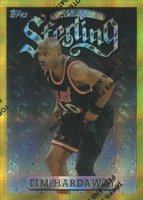 1996 Finest #278 Tim Hardaway Refractor Basketball Card