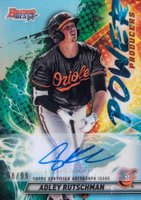 2019 Bowman's Best Power Producers #PP-AR Adley Rutschman Autograph Baseball Card