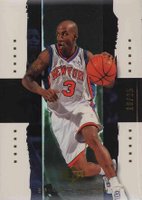 2003 Upper Deck Exquisite Collection #27 Stephon Marbury Gold Basketball Card