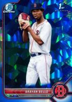 2022 Bowman Sapphire Edition Chrome Prospects #BCP107 Brayan Bello Baseball Card