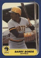 1986 Fleer Update #U-14 Barry Bonds Baseball Card
