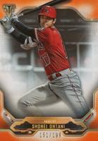 2020 Topps Triple Threads #3 Shohei Ohtani Amber Baseball Card