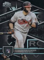 2024 Topps Chrome Black #70 Colton Cowser Variation Baseball Card