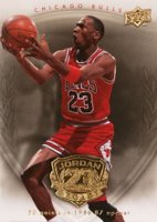2009 Upper Deck Jordan Legacy Gold #13 Michael Jordan Basketball Card
