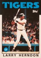 1986 Topps Tiffany #688 Larry Herndon Baseball Card