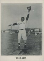 1958 Giants Jay Publishing # Willie Mays Leaping Baseball Card
