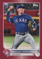 2022 Topps Mini #162 Spencer Howard Red Baseball Card