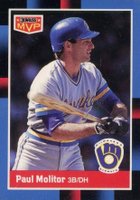 1988 Donruss MVP #BC-3 Paul Molitor Baseball Card
