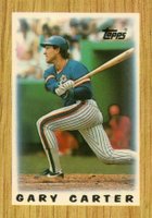 1987 Topps Mini League Leaders #20 Gary Carter Baseball Card
