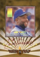 1997 Donruss Elite Passing the Torch #6 Kirby Puckett/Andruw Jones Autograph Baseball Card