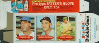 1971 Bazooka No Number # Agee/Killebrew/Jackson Complete Box Unnumbered Baseball Card