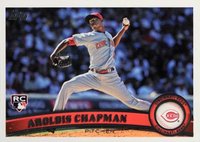 2011 Topps #110 Aroldis Chapman Baseball Card