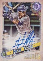 2018 Topps Gypsy Queen Autographs #GQAMA Miguel Andujar Baseball Card