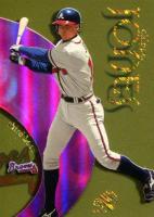 1999 Skybox E-X Century #8 Chipper Jones Essential Credentials Future Baseball Card