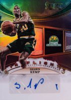 2022 Panini Select in Flight Signatures #IFSSKP Shawn Kemp Basketball Card