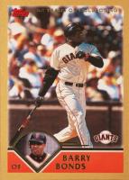 2003 Topps #396 Barry Bonds Gold Baseball Card