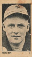 1923 Maple Crispette #7 Waite Hoyt Baseball Card