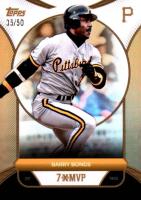 2025 Topps Welcome to the Club 3X MVP #5 Barry Bonds Gold Foil Baseball Card