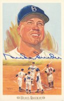 1989 Perez-Steele Celebration Postcard #38 Duke Snider Baseball Card