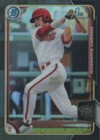 2015 Bowman Draft #1 Dansby Swanson Chrome-Asia Black Refractor Baseball Card