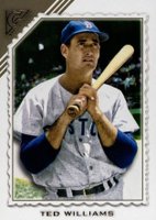 2022 Topps Gallery #119 Ted Williams Baseball Card