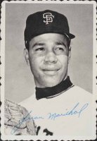 1969 Topps Deckle Edge #32 Juan Marichal Baseball Card
