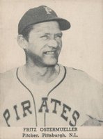 1947 Tip Top Bread # Fritz Ostermueller Baseball Card