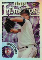 1996 Finest #46 Roger Clemens Refractor Baseball Card