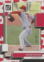 2022 Panini Donruss #147 Shohei Ohtani Variation-America Baseball Card