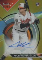 2023 Topps Finest Finest Autographs #AR Adley Rutschman Gold Baseball Card